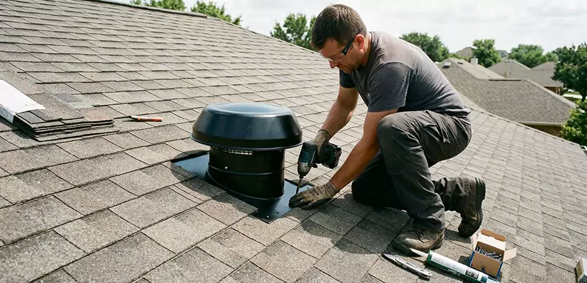 Roof Vent Fan Installation in Stoneham