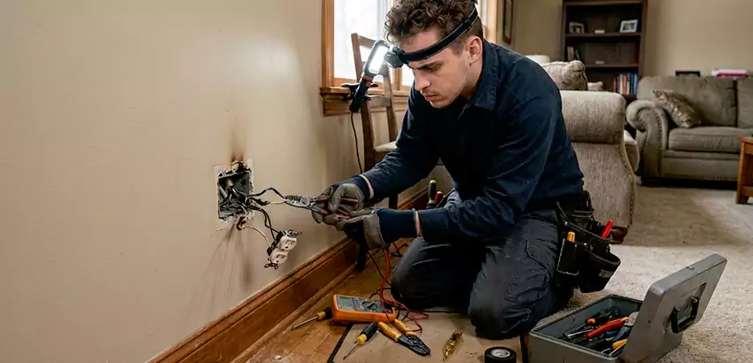 Short Circuit and Dead Outlet Repair in Stoneham