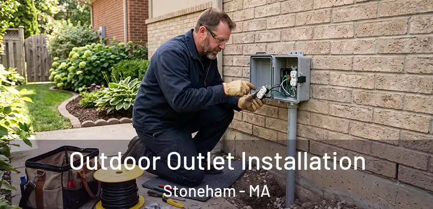 Outdoor Outlet Installation Stoneham - MA
