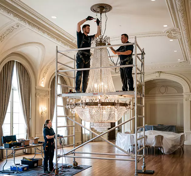 Professional Chandelier Installation: Your Local Fixture Team in Stoneham, MA